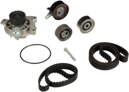 Set distributie potrivit AUDI A6 C4 2.5D 1994-1997 (curea + intinzator + pompa apa) [1]