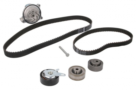 Set distributie (curea + intinzator + Pompa apa) potrivit AUDI A6 C4 2.5D 06.94-12.97 [1]
