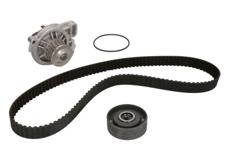 Distributie - Set distributie potrivit AUDI A6 C4; VW LT 28-46 II, TRANSPORTER T4 2.4D/2.5/2.5D 1990-2006 (curea + intinzator + pompa apa)