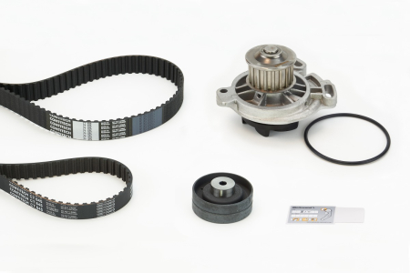 Set distributie potrivit AUDI A6 C4; VW LT 28-46 II, TRANSPORTER T4 2.4D/2.5D 1990-2003 (curea + intinzator + pompa apa) [1]