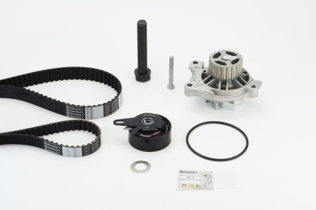 Set distributie potrivit AUDI A6 C4; VW LT 28-46 II, TRANSPORTER T4 2.4D/2.5D 1990-2003 (curea + intinzator + pompa apa) [1]