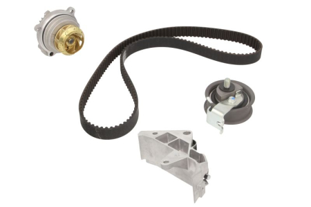 Distributie - Set distributie potrivit AUDI A6 C5 1.8 1997-2005 (curea + intinzator + pompa apa)