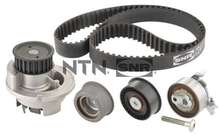 Distributie - Set distributie potrivit CHEVROLET ASTRA, CHEVY, LACETTI, NUBIRA, VIVA; OPEL ASTRA G, ASTRA G CLASSIC, ASTRA H, ASTRA H GTC, COMBO TOUR 1.4-1.8 dupa 1995 (curea + intinzator + pompa apa)