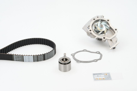 Set distributie potrivit CHEVROLET AVEO / KALOS, MATIZ, SPARK; DAEWOO KALOS, MATIZ 1.0-1.2LPG dupa 2003 (curea + intinzator + pompa apa) [1]