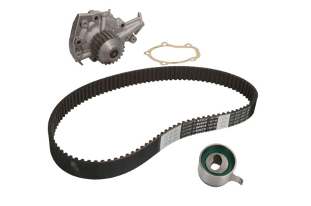 Distributie - Set distributie potrivit CHEVROLET AVEO / KALOS, MATIZ, SPARK/HATCHBACK; DAEWOO MATIZ, TICO 0.8/0.8LPG/1.2 dupa 1995 (curea + intinzator + pompa apa)
