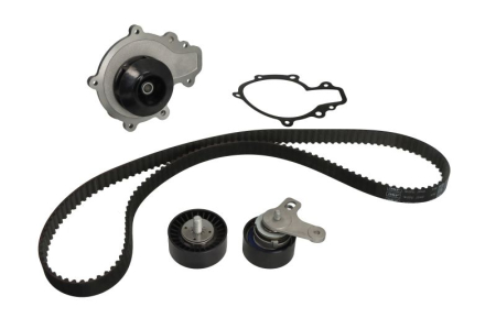 Distributie - Set distributie potrivit CHEVROLET CAPTIVA, CRUZE, EPICA, LACETTI, NUBIRA; OPEL ANTARA A 2.0D dupa 2005 (curea + intinzator + pompa apa)
