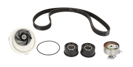 Distributie - Set distributie potrivit CHEVROLET CAPTIVA; OPEL ANTARA A, FRONTERA A, OMEGA B, SINTRA 2.2/2.4/2.4LPG dupa 1995 (curea + intinzator + pompa apa)
