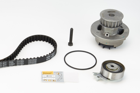 Set distributie potrivit CHEVROLET CORSA; DAEWOO NEXIA; OPEL ASTRA F, ASTRA F CLASSIC, ASTRA F/KOMBI, ASTRA G, ASTRA G/KOMBI 1.2-2.0 1986-2005 (curea + intinzator + pompa apa) [1]