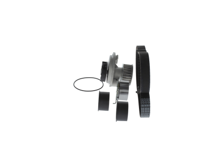 Set distributie potrivit CHEVROLET EPICA, EVANDA, LACETTI, REZZO; DAEWOO EVANDA, LACETTI, LEGANZA, NUBIRA, TACUMA / REZZO 1.8/1.8LPG/2.0 dupa 1992 (curea + intinzator + pompa apa) [2]