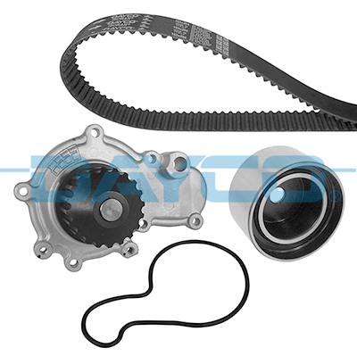 Distributie - Set distributie (curea + intinzator + Pompa apa) potrivit CHRYSLER 300C, NEON, NEON II, STRATUS, VOYAGER III 2.0/3.5 05.94-11.12