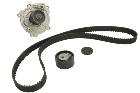 Distributie - Set distributie potrivit CHRYSLER GRAND VOYAGER V, VOYAGER V; DODGE NITRO; JEEP CHEROKEE, WRANGLER III; LANCIA VOYAGER 2.8D dupa 2006 (curea + intinzator + pompa apa)