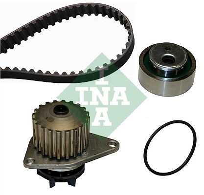 Set distributie potrivit CITROEN AX, BERLINGO, BERLINGO/MINIVAN, BX, C15, C15/MINIVAN, SAXO, XSARA, XSARA PICASSO, XSARA/HATCHBACK 1.3-1.6 dupa 1983 (curea + intinzator + pompa apa) [1]