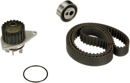 Set distributie potrivit CITROEN AX, BERLINGO, BERLINGO/MINIVAN, BX, C15/MINIVAN, SAXO, XSARA, XSARA PICASSO, XSARA/HATCHBACK 1.3-1.6 1983-2015 (curea + intinzator + pompa apa) [1]