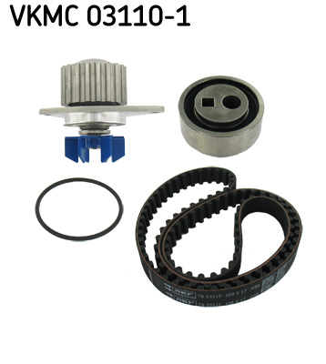 Set distributie potrivit CITROEN AX, BERLINGO, BERLINGO/MINIVAN, BX, C15/MINIVAN, SAXO, XSARA, XSARA PICASSO, XSARA/HATCHBACK, XSARA/KOMBI 1.3-1.6 dupa 1982 (curea + intinzator + pompa apa) [1]
