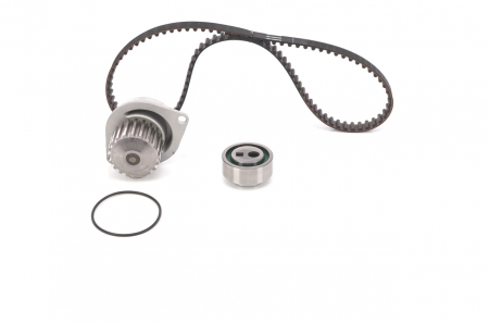 Distributie - Set distributie (curea + intinzator + Pompa apa) potrivit CITROEN AX, SAXO, XSARA, XSARA PICASSO, ZX, ZX/HATCHBACK; PEUGEOT 106 I, 106 II, 206, 306, 405 II 1.4/1.6 04.87-12.15