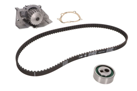Distributie - Set distributie potrivit CITROEN BERLINGO, BERLINGO/MINIVAN, BX, EVASION, XANTIA, XSARA, ZX; FIAT ULYSSE; PEUGEOT 205 I, 205 II 1.6/1.8/1.9 1982-2004 (curea + intinzator + pompa apa)