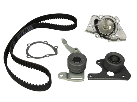 Distributie - Set distributie potrivit CITROEN BERLINGO, BERLINGO/MINIVAN, C15, C15/MINIVAN, EVASION, JUMPER I, JUMPY I, XANTIA, ZX, ZX/HATCHBACK 1.1-2.0 1985-2007 (curea + intinzator + pompa apa)