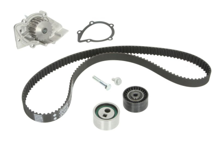 Distributie - Set distributie potrivit CITROEN BERLINGO, BERLINGO/MINIVAN, C15, C15/MINIVAN, JUMPY I, XSARA, XSARA/HATCHBACK, XSARA/KOMBI 1.9D/2.0D 1996-2015 (curea + intinzator + pompa apa)