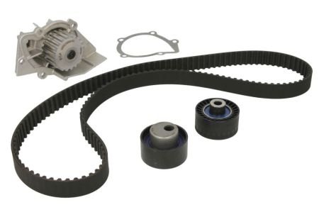 Distributie - Set distributie potrivit CITROEN BERLINGO, BERLINGO/MINIVAN, C15, C15/MINIVAN, JUMPY I, XSARA, XSARA/HATCHBACK, XSARA/KOMBI 1.9D/2.0D 1996-2015 (curea + intinzator + pompa apa)