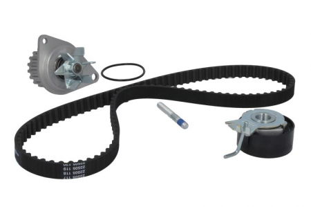 Set distributie potrivit CITROEN BERLINGO, BERLINGO/MINIVAN, C2, C3 I, C3 II, C3 PLURIEL, NEMO, NEMO/MINIVAN, SAXO, XSARA 1.4/1.4CNG/1.4LPG dupa 1993 (curea + intinzator + Pompa apa) [1]