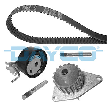 Set distributie potrivit CITROEN BERLINGO, BERLINGO/MINIVAN, C2, C3 I, C3 II, C3 PLURIEL, NEMO, NEMO/MINIVAN, SAXO, XSARA 1.4/1.4CNG/1.4LPG dupa 1996 (curea + intinzator + pompa apa) [1]