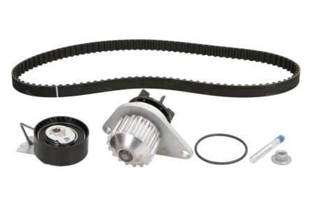 Distributie - Set distributie potrivit CITROEN BERLINGO, BERLINGO/MINIVAN, C2, C3 I, C3 II, C3 PLURIEL, NEMO, NEMO/MINIVAN, SAXO, XSARA 1.4/1.4CNG/1.4LPG dupa 1993 (curea + intinzator + pompa apa)