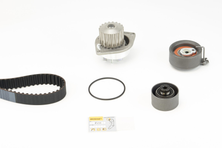 Set distributie potrivit CITROEN BERLINGO, BERLINGO/MINIVAN, C3 I, C3 PLURIEL, XSARA; PEUGEOT 206, 307, PARTNER, PARTNER ORIGIN 1.6/1.6ALK/1.6LPG dupa 2000 (curea + intinzator + pompa apa) [1]