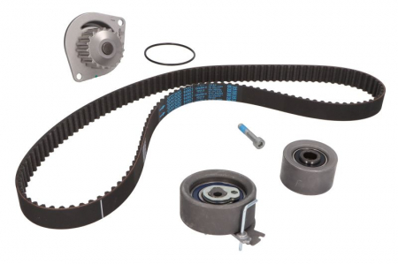 Piese Auto - Set distributie (curea + intinzator + Pompa apa) potrivit CITROEN BERLINGO, BERLINGO/MINIVAN, C3 I, XSARA; PEUGEOT 206, 307, PARTNER, PARTNER ORIGIN 1.6/1.6LPG 07.00-