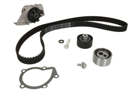 Distributie - Set distributie potrivit CITROEN BERLINGO, BERLINGO/MINIVAN, C4 I, C5 I, C5 I/KOMBI, EVASION, JUMPY I, XSARA, XSARA PICASSO 2.0D 1998-2011 (curea + intinzator + pompa apa)