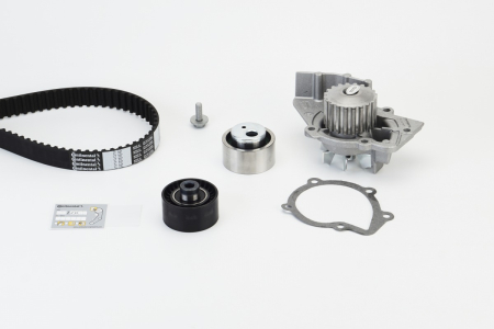 Set distributie potrivit CITROEN BERLINGO, BERLINGO/MINIVAN, C4 I, C5 I, C5 I/KOMBI, EVASION, JUMPY I, XSARA, XSARA PICASSO 2.0D 1998-2011 (curea + intinzator + pompa apa) [1]