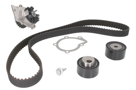 Distributie - Set distributie potrivit CITROEN BERLINGO, BERLINGO/MINIVAN, C5 I, EVASION, JUMPER I, JUMPY I, XANTIA, XANTIA/KOMBI, XSARA, XSARA PICASSO 2.0D 1998-2011 (curea + intinzator + pompa apa)