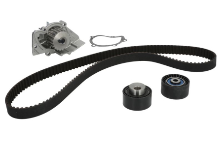Distributie - Set distributie potrivit CITROEN BERLINGO, BERLINGO/MINIVAN, C5 I, EVASION, JUMPER I, JUMPY I, XANTIA, XANTIA/KOMBI, XSARA, XSARA PICASSO 2.0D 1998-2011 (curea + intinzator + pompa apa)