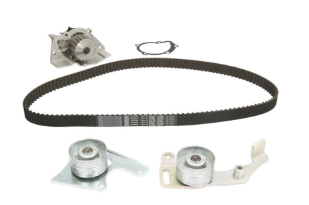 Distributie - Set distributie potrivit CITROEN BERLINGO, BERLINGO/MINIVAN, EVASION, JUMPER I, JUMPY I, XANTIA, XANTIA/KOMBI, XSARA 1.7D/1.8D/1.9D 1987-2006 (curea + intinzator + pompa apa)