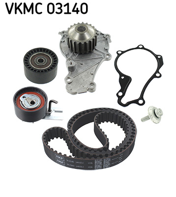 Set distributie potrivit CITROEN C1, C2, C2 ENTERPRISE, C3 I, C3 II, C3 PLURIEL, NEMO, NEMO/MINIVAN, XSARA; FORD FIESTA V, FIESTA VI 1.4D/1.6D dupa 2001 (curea + intinzator + pompa apa) [1]