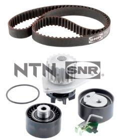 Distributie - Set distributie potrivit CITROEN C2, C3 I, C4, C4 I; PEUGEOT 1007, 206, 207, 307 1.4 dupa 2003 (curea + intinzator + pompa apa)