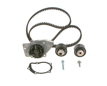 Distributie - Set distributie potrivit CITROEN C3 II, C8, EVASION, JUMPY I; FIAT SCUDO, ULYSSE; FORD FIESTA V, FIESTA VI; LANCIA PHEDRA, ZETA 1.4D/2.0D dupa 1999 (curea + intinzator + pompa apa)