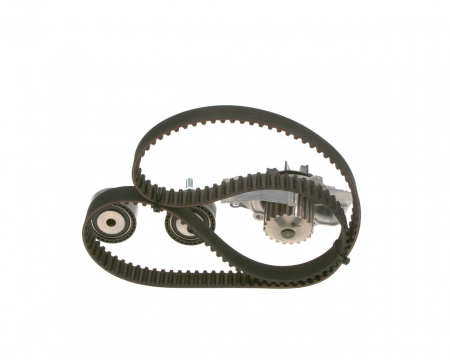 Set distributie potrivit CITROEN C3 II, C8, EVASION, JUMPY I; FIAT SCUDO, ULYSSE; FORD FIESTA V, FIESTA VI; LANCIA PHEDRA, ZETA 1.4D/2.0D dupa 1999 (curea + intinzator + Pompa apa) [1]