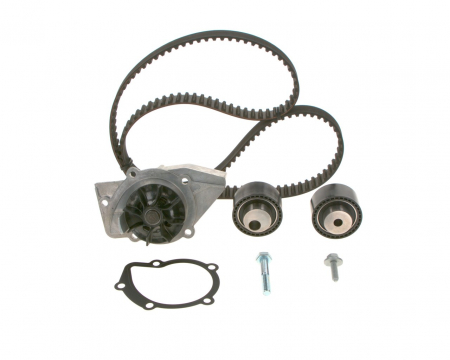 Distributie - Set distributie (curea + intinzator + Pompa apa) potrivit CITROEN C3 II, C8, EVASION, JUMPY I; FIAT SCUDO, ULYSSE; FORD FIESTA V, FIESTA VI; LANCIA PHEDRA, ZETA 1.4D/2.0D 05.99-
