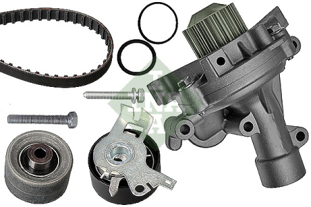 Set distributie potrivit CITROEN C4, C4 I, C4 PICASSO I, C5 I, C5 II, C5 II/KOMBI, C8, EVASION, JUMPY I, XSARA, XSARA PICASSO 1.8/2.0/2.2 dupa 1999 (curea + intinzator + pompa apa) [1]