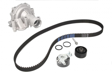 Set distributie potrivit CITROEN C4, C4 I, C5 I, C5 II, C5 II/KOMBI, C8, EVASION, JUMPY I, XSARA, XSARA PICASSO; FIAT SCUDO, ULYSSE 1.8/2.0/2.2 dupa 1999 (curea + intinzator + Pompa apa) [1]