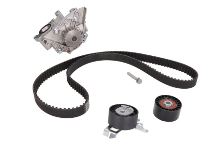 Distributie - Set distributie potrivit CITROEN C4, C4 I, C5 I, C5 II, C5 II/KOMBI, C8, EVASION, JUMPY I, XSARA, XSARA PICASSO; FIAT SCUDO, ULYSSE 1.8/2.0/2.2 dupa 1999 (curea + intinzator + pompa apa)