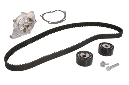 Distributie - Set distributie potrivit CITROEN C5 I, C5 II, C5 I/KOMBI, C8; FIAT ULYSSE; LANCIA PHEDRA; PEUGEOT 406, 607, 807; SUZUKI GRAND VITARA I 2.0D/2.2D dupa 2000 (curea + intinzator + pompa apa)