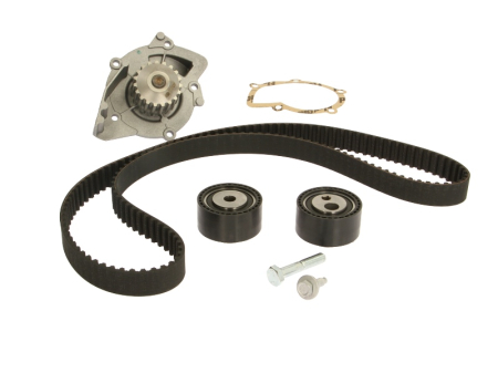 Distributie - Set distributie potrivit CITROEN C5 I, C5 II, C5 I/KOMBI, C8; FIAT ULYSSE; LANCIA PHEDRA; PEUGEOT 406, 607, 807; SUZUKI GRAND VITARA I 2.0D/2.2D dupa 2000 (curea + intinzator + pompa apa)