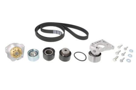 Distributie - Set distributie potrivit CITROEN C5 I, C5 II, C5 III, C6, C8, XM; FIAT ULYSSE; LANCIA PHEDRA; PEUGEOT 406, 407, 607, 807; RENAULT AVANTIME 2.9/3.0 dupa 1997 (curea + intinzator + pompa apa)