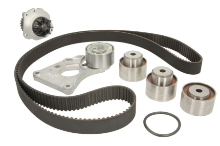 Distributie - Set distributie potrivit CITROEN C5 I, C5 II, C5 III, C6, C8, XM; FIAT ULYSSE; LANCIA PHEDRA; PEUGEOT 406, 407, 607, 807; RENAULT AVANTIME 2.9/3.0 dupa 1997 (curea + intinzator + pompa apa)