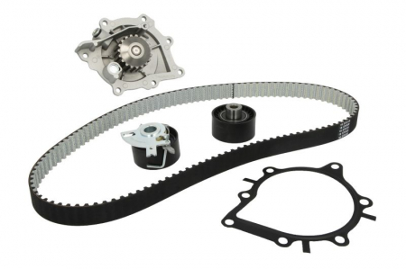 Set distributie (curea + intinzator + Pompa apa) potrivit CITROEN C5 II, C5 III, C6, C8, C-CROSSER, C-CROSSER ENTERPRISE; FIAT ULYSSE; FORD GALAXY II, MONDEO IV, S-MAX 2.2D 06.02- [1]