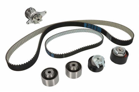Set distributie (curea + intinzator + Pompa apa) potrivit CITROEN C5 III, C6; PEUGEOT 407 3.0D 04.09- [1]
