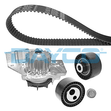 Set distributie potrivit CITROEN EVASION, JUMPER I, JUMPY I, XANTIA, XANTIA/KOMBI, XSARA, XSARA PICASSO, XSARA/HATCHBACK; FIAT DUCATO 2.0D 1998-2011 (curea + intinzator + pompa apa) [1]