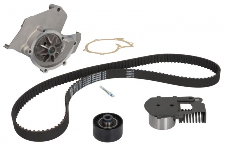 Set distributie (curea + intinzator + Pompa apa) potrivit CITROEN EVASION, XANTIA, XM; FIAT ULYSSE; LANCIA ZETA; PEUGEOT 406, 605, 806 1.8/2.0/2.1D 05.89-10.04 [1]