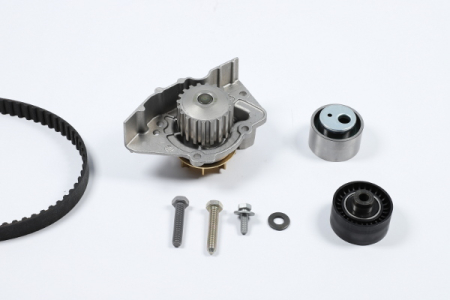 Distributie - Set distributie potrivit CITROEN EVASION, XANTIA, XM, XSARA; FIAT ULYSSE; LANCIA ZETA; PEUGEOT 306, 406, 605, 806 1.8/2.0 1993-2005 (curea + intinzator + pompa apa)